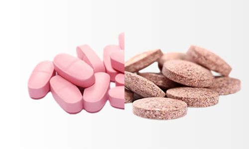 不同形状的压片糖果代加工