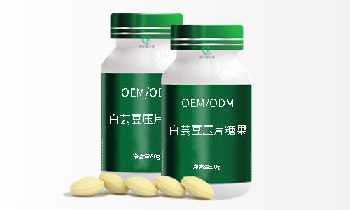 白芸豆压片糖果代加工